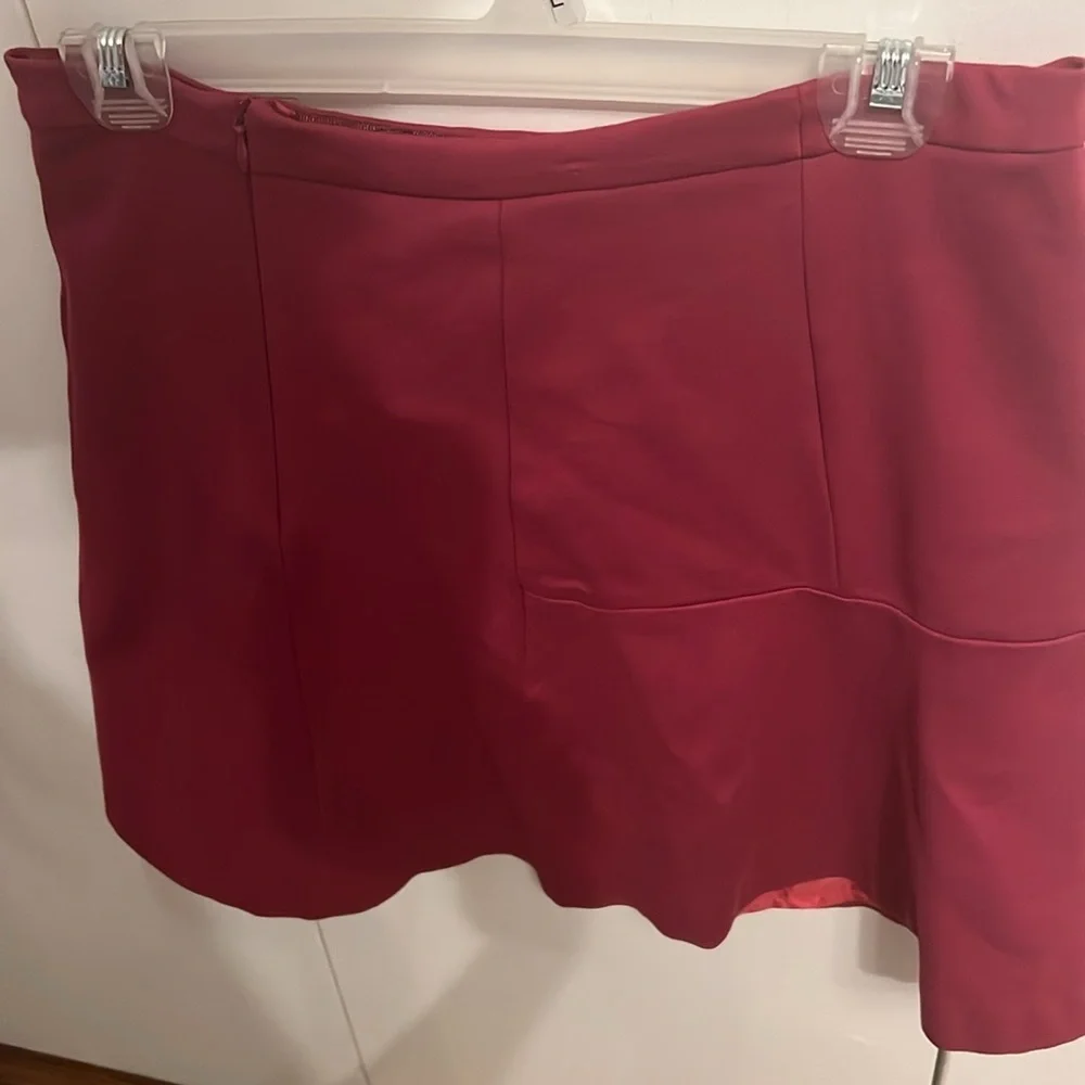 Metropolitian Mauve Mini Skirt by Marie Lund- Copenhagen-